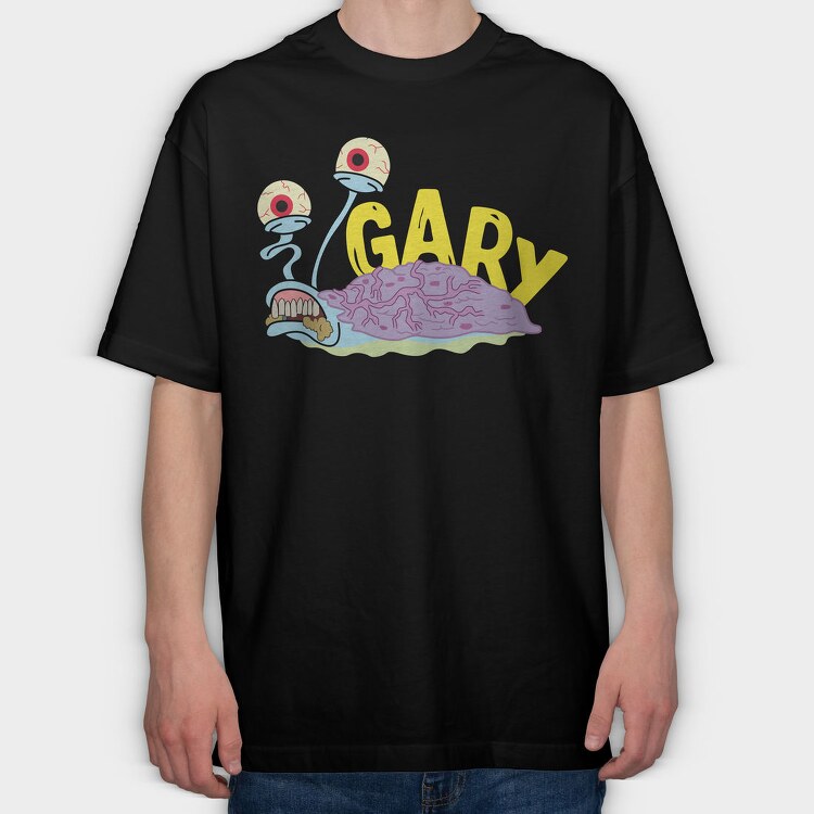 Eyeball Gary, Tricou Oversize Barbati (Unisex)