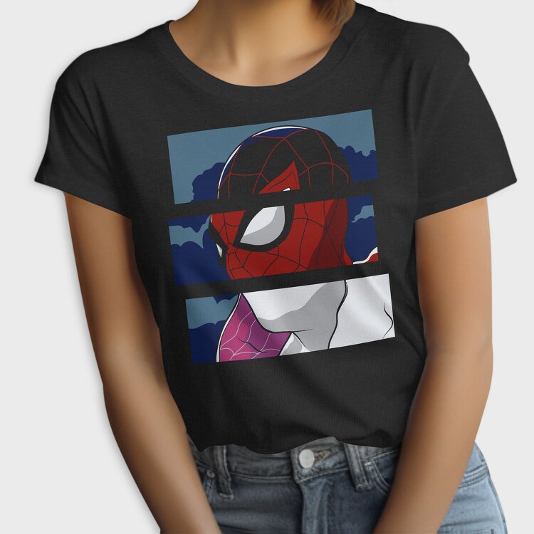 Spiderman Web Night, Tricou Femei