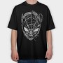 Spiderman Web Sketch, Tricou Oversize Barbati (Unisex)