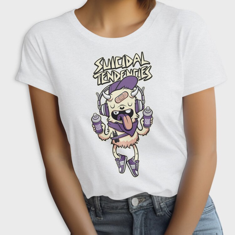 Spray Paint Monster, Tricou Femei