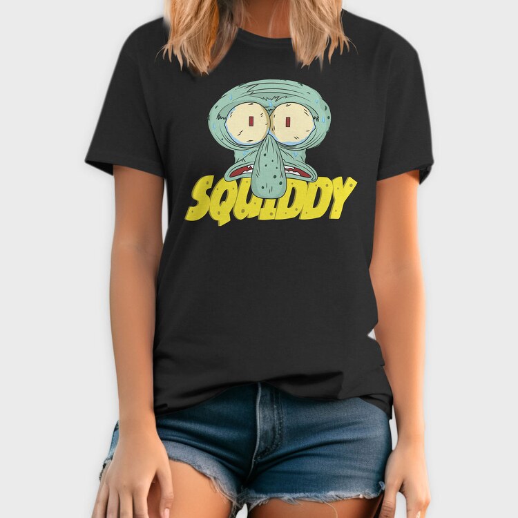 Squidly Eyes, Tricou Barbati (Unisex)