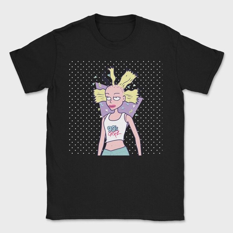 Nineties Girl, Tricou Barbati (Unisex)