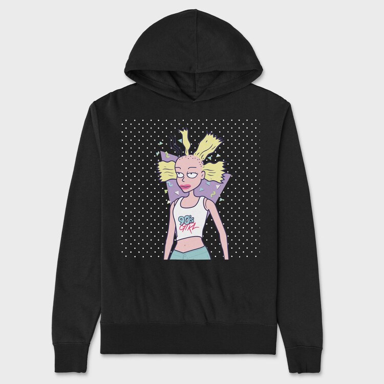 Nineties Girl, Hanorac Oversize Barbati (Unisex)