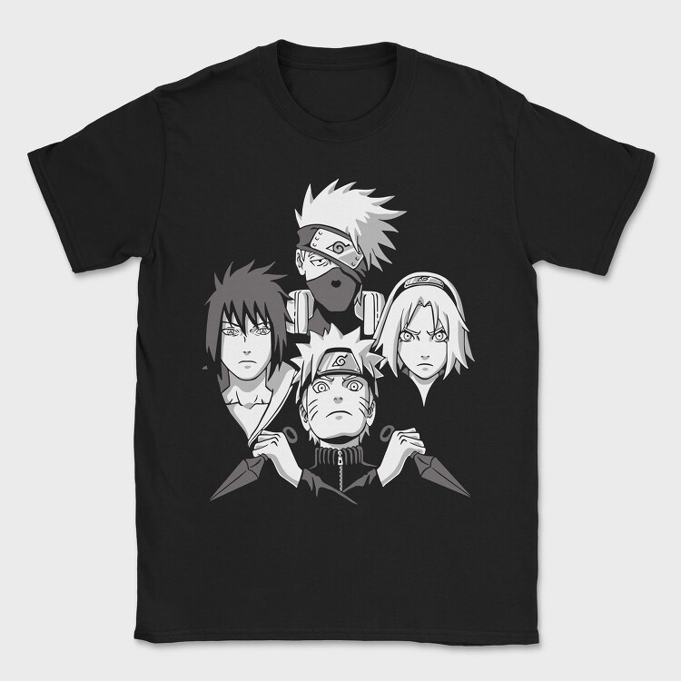 Ninja Trio Shadows, Tricou Barbati (Unisex)