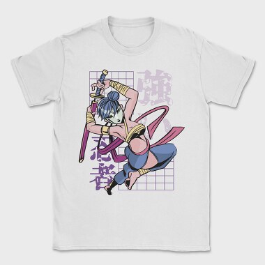 Ninja Warrior Stance, Tricou Barbati (Unisex)
