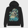 Octopus Car Wash, Hanorac Oversize Barbati (Unisex)