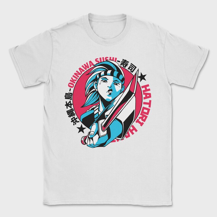 Okinawa Sushi Hatori, Tricou Barbati (Unisex)