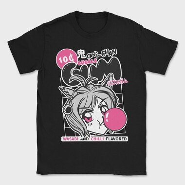Oni Chan Bubblegum, Tricou Barbati (Unisex)