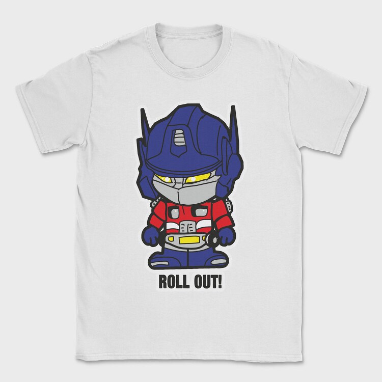Optimus Roll Out, Tricou Barbati (Unisex)