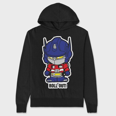 Optimus Roll Out, Hanorac Oversize Barbati (Unisex)