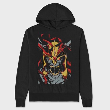 Owl Of Blood, Hanorac Oversize Barbati (Unisex)