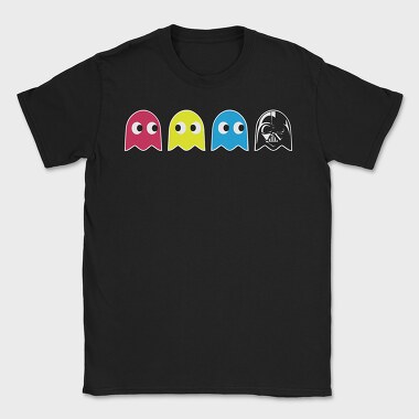 Pacman Ghosts, Tricou Barbati (Unisex)