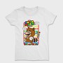 Mario Raccoon 1up, Tricou Femei