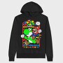 Mario Yoshi Movie, Hanorac Oversize Barbati (Unisex)