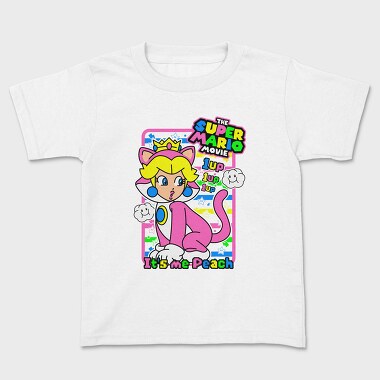 Princess Peach 1up Movie, Tricou Copii