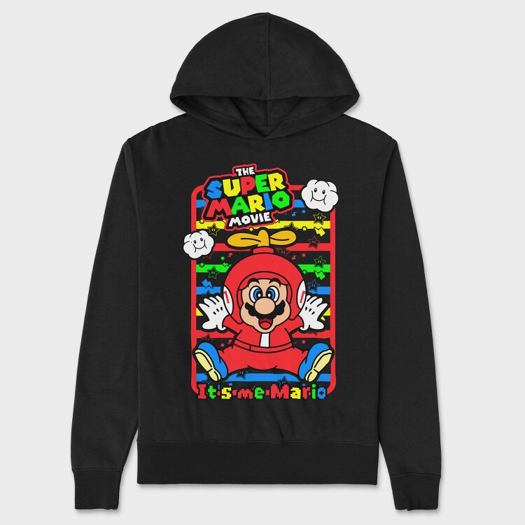 Super Mario Movie 1, Hanorac Oversize Barbati (Unisex)