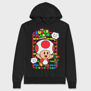 Toad 1up Movie, Hanorac Oversize Barbati (Unisex)