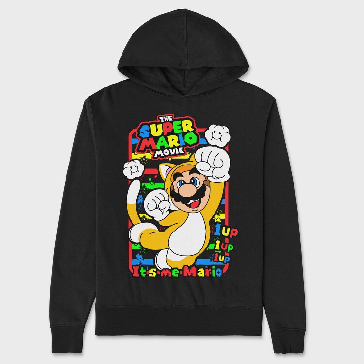 Super Mario Movie, Hanorac Oversize Barbati (Unisex)