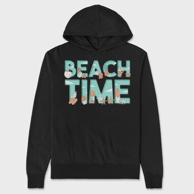 Beach Time, Hanorac Oversize Barbati (Unisex)