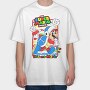 Super Mario Turtle, Tricou Oversize Barbati (Unisex)