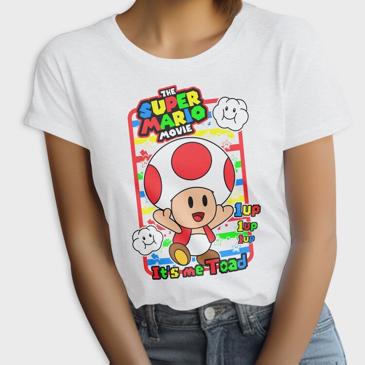 Toad 1up Movie, Tricou Femei