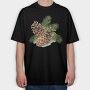 Pine Cones Branches, Tricou Oversize Barbati (Unisex)