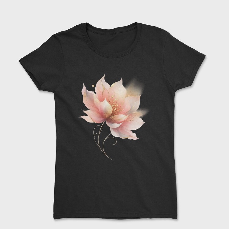 Pink Lily Golden Ascend, Tricou Femei
