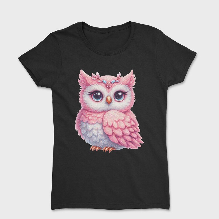 Pink Owl Spirit, Tricou Femei