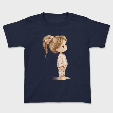 Pink Pigtails Bunny, Tricou Copii