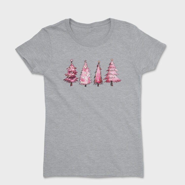 Pink Pine Stars, Tricou Femei
