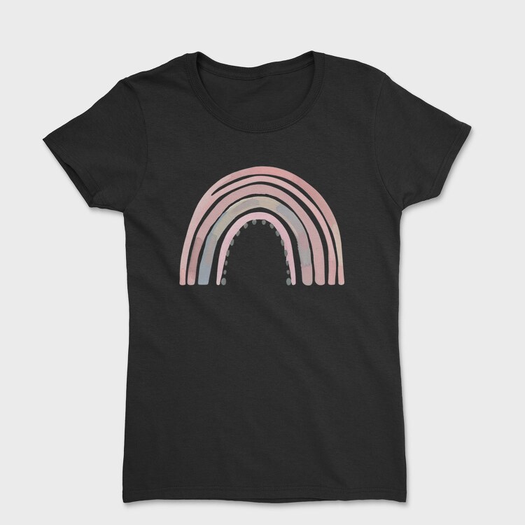 Pink Rainbow Arch, Tricou Femei
