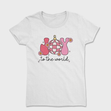 Pink Retro Joy, Tricou Femei