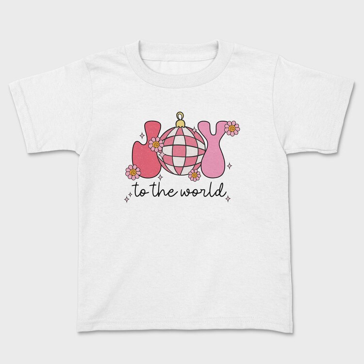 Pink Retro Joy, Tricou Copii