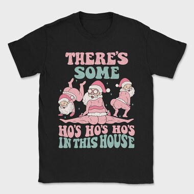 Pink Santa Xmas, Tricou Barbati (Unisex)