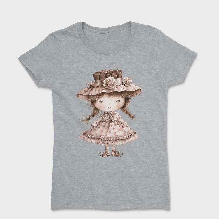 Pink Vintage Girl, Tricou Femei