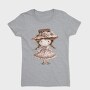 Pink Vintage Girl, Tricou Femei