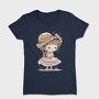 Pink Whimsical Girl, Tricou Femei