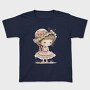 Pink Whimsical Girl, Tricou Copii