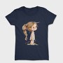 Pink Whimsy Garden Girl, Tricou Femei