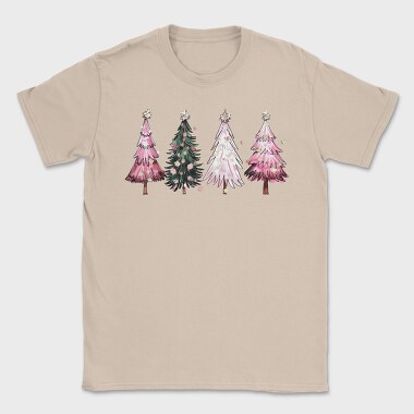 Pinky Magic Trees Set, Tricou Barbati (Unisex)