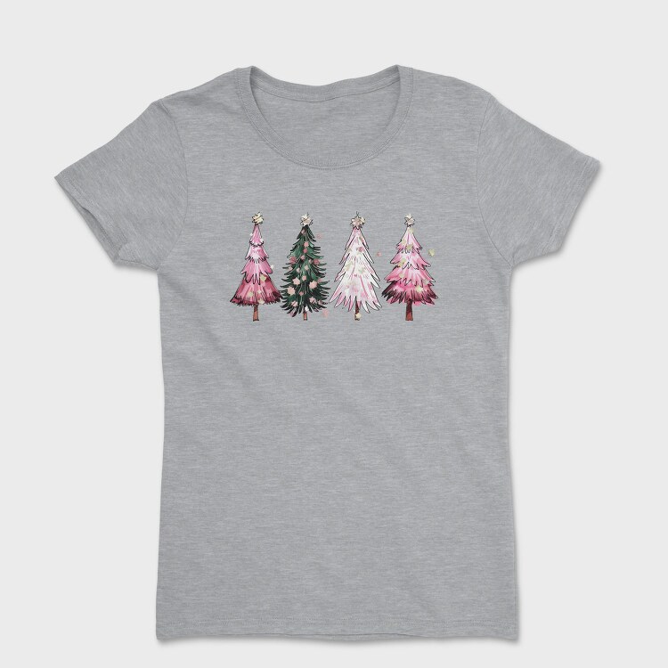 Pinky Magic Trees Set, Tricou Femei