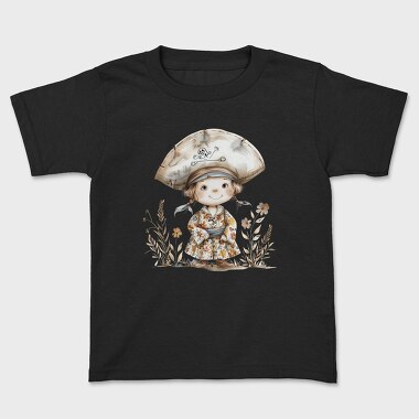 Pirate Hat Flower Garden, Tricou Copii