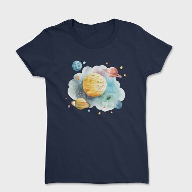 Planets In Space, Tricou Femei
