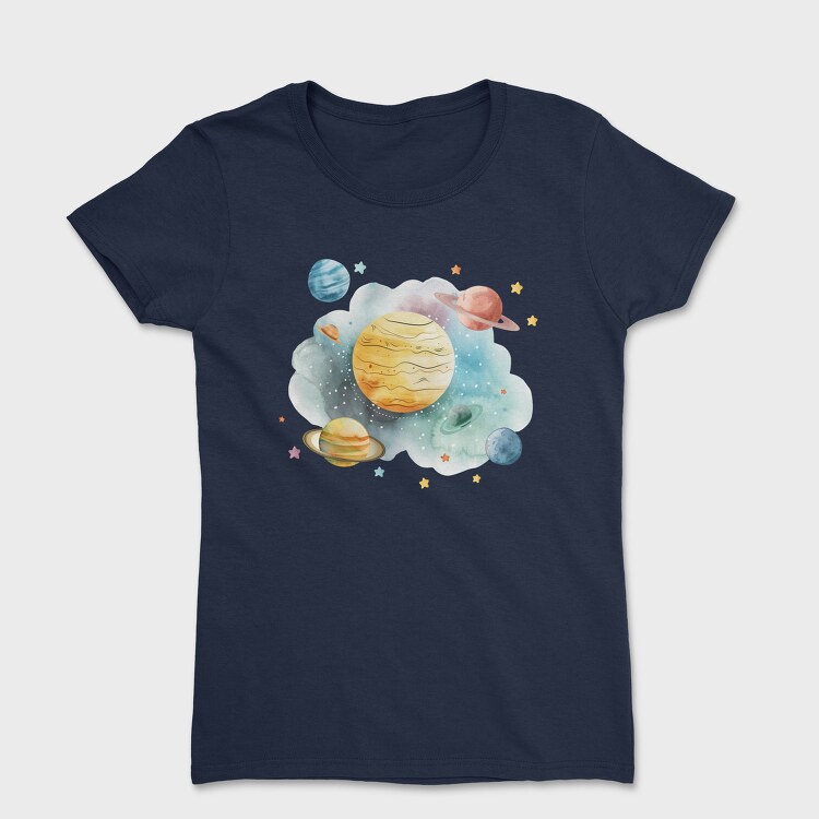 Planets In Space, Tricou Femei