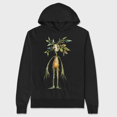 Plant Monster Face, Hanorac Oversize Barbati (Unisex)