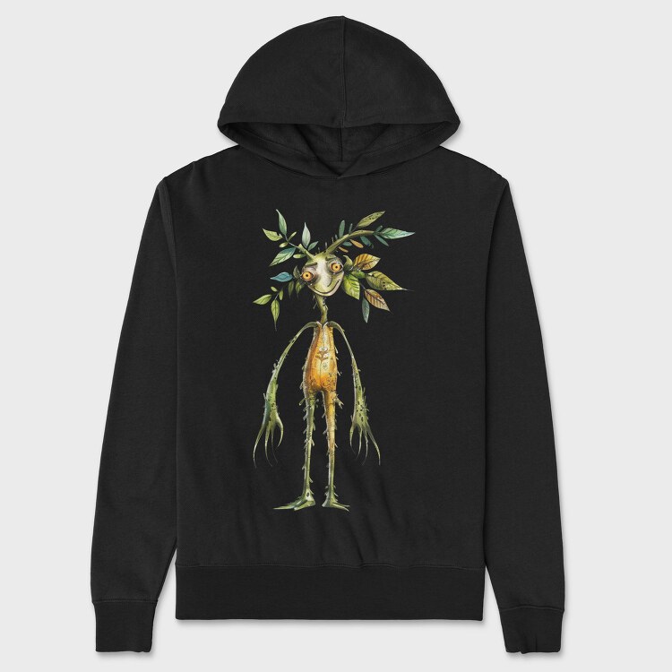 Plant Monster Face, Hanorac Oversize Barbati (Unisex)