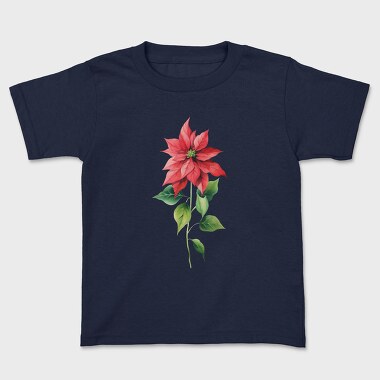 Poinsettia Flower 12, Tricou Copii