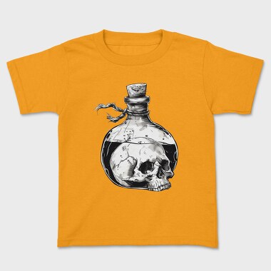 Poison Bottle Skull, Tricou Copii
