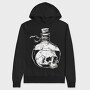 Poison Bottle Skull, Hanorac Oversize Barbati (Unisex)