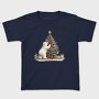 Polar Bear Christmas Tree, Tricou Copii